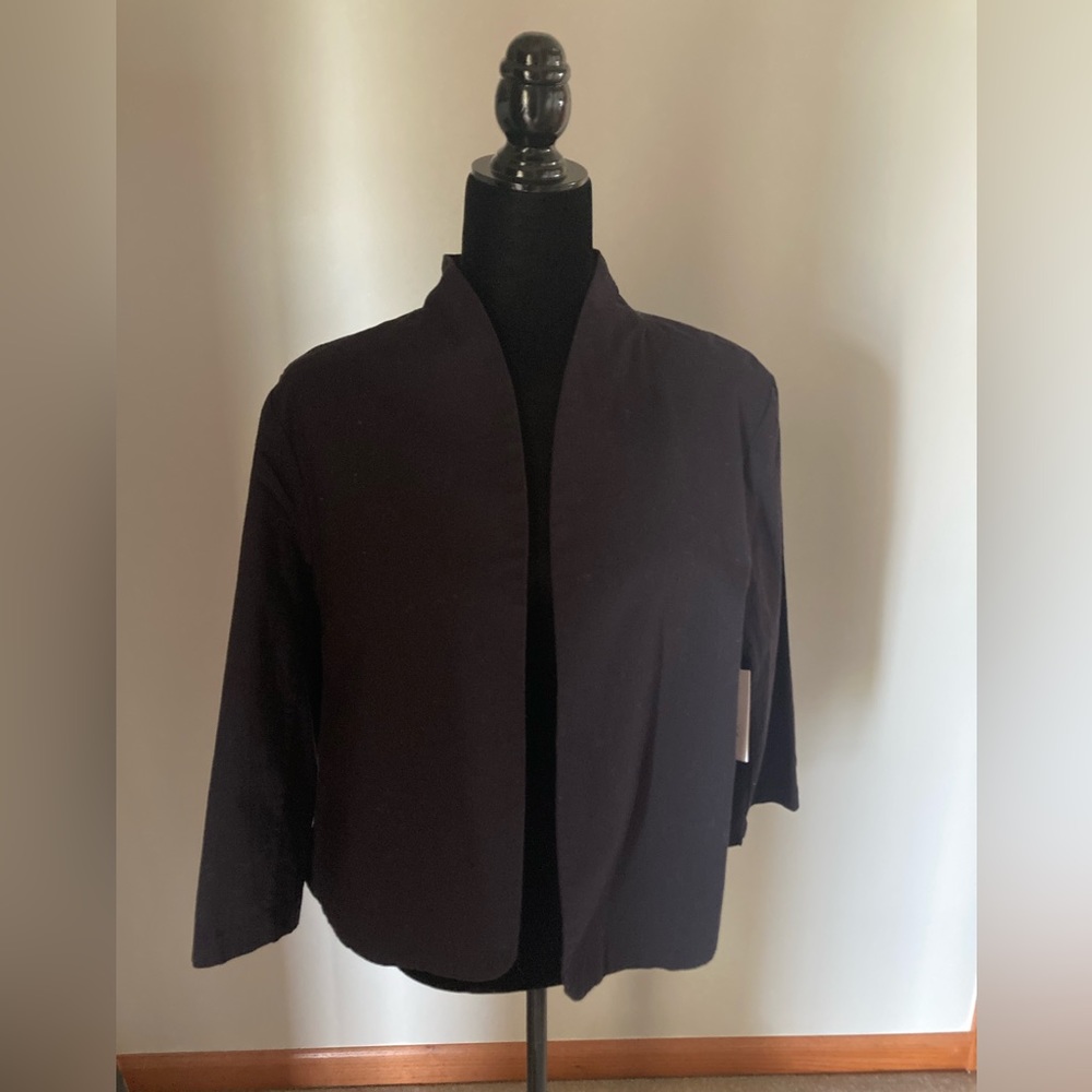 Croft and Barrow Open Front Jacket - Picture 2 of 7
